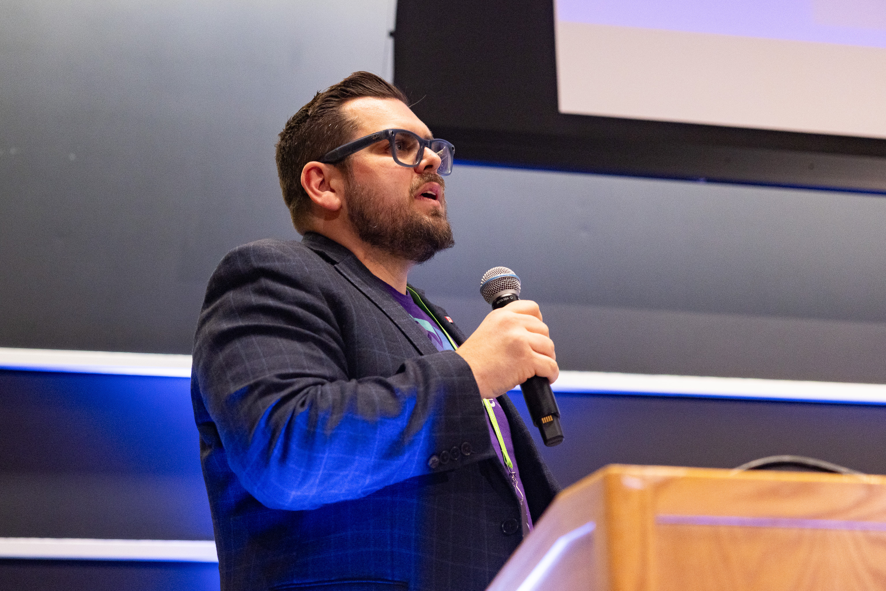 Tony Bevilacqua on stage at TechCrunch Disrupt 2016 SF