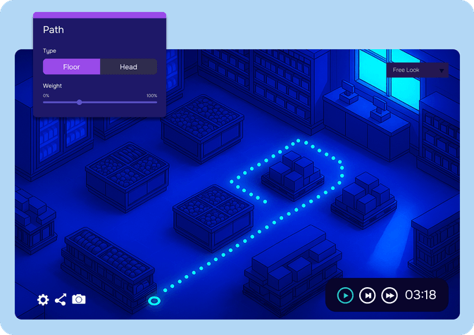 Follow How a User Moved