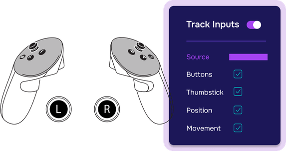 Log User Input & Motion