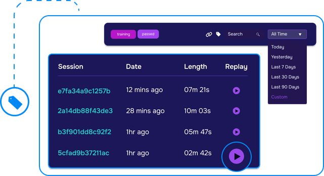 Explore Recorded Sessions