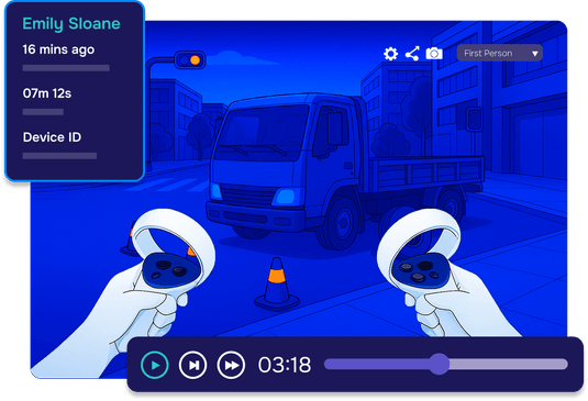 Replay XR Sessions in 3D